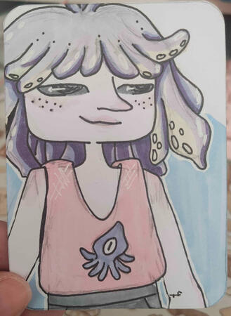 Squid Kid - Alcohol Markers