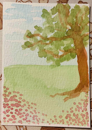 Meadow - Watercolor