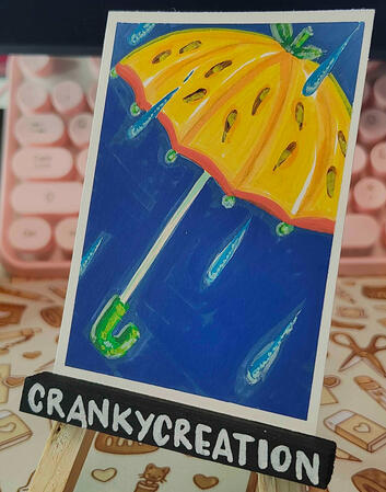 Citrus Umbrella - Acrylic Marker
