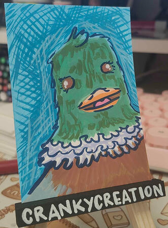 Derpy Duck - Acrylic Markers