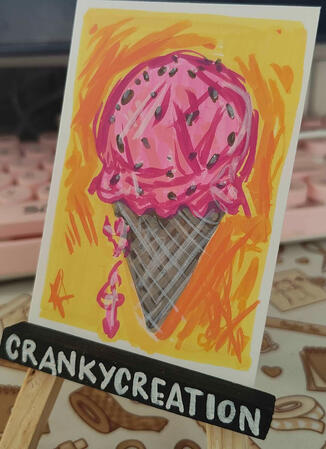 Ice Cream - Acrylic Marker