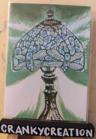 Tiffany Lamp - Alcohol Marker