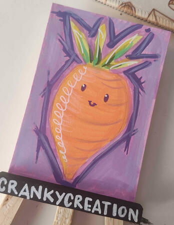 Cute Carrot - Acrylic Marker