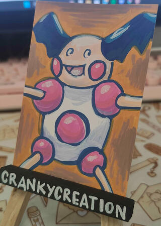 Mr. Mime - Acrylic Marker