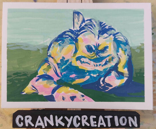 Merman/Cabin in the Woods - Acrylic Marker
