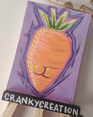Carrot Butt - Acrylic Markers
