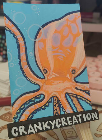 Octopus - Acrylic Markers