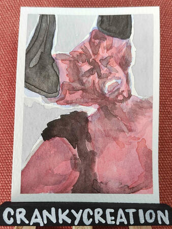 Darkness - Watercolor